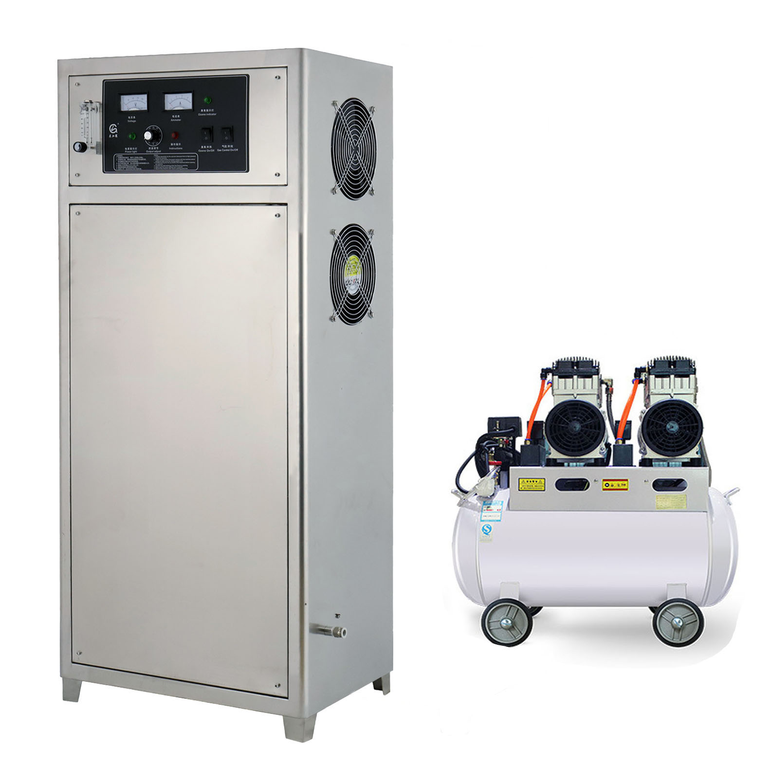 廣加環YT-018-100A氧氣源臭氧發生器，高濃度臭氧機